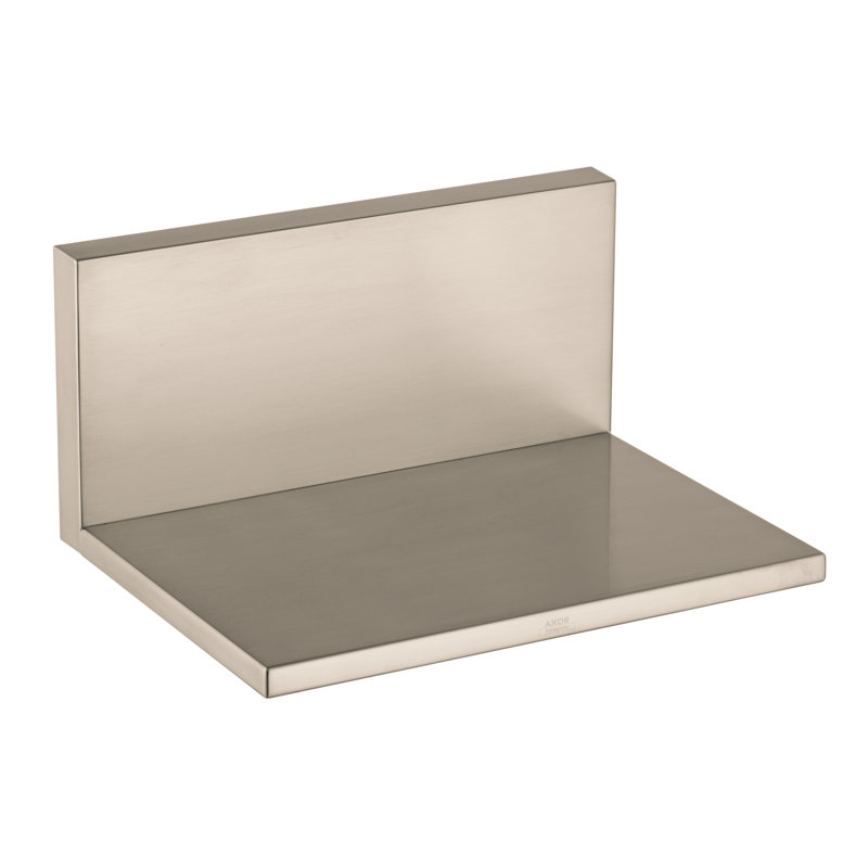 AXOR ShowerSolutions Tub Spout Trim 10" x 5", Brushed Nickel