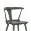 Ensemble de 2 chaises de salle à manger rustique moderne de style campagnard au design rétro, facile à assembler-1650808253