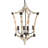 Zenaida 27.00'' Arched Floor Lamp