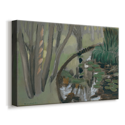 Trivaux Pond (L'Étang de Trivaux)-Henri Matisse-Gallery Wrapped Canvas-c. 1916–1917