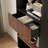Set of 2 - 78.7'' H Bookcase Storage Standard Bookshelves With Footstool And Storage Drawers-302617772