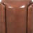 Madison Upholstered Top Grain Leather Swivel Barrel Chair