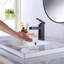 Robinet de salle de bain monotrou