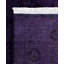 Overdyed One-of-a-Kind 6' 0" X 9' 6" Hand Knotted Area Rug