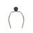 Lighting, 24"H, Table Lamp, Black Ceramic, Ivory / Cream Shade, Modern
