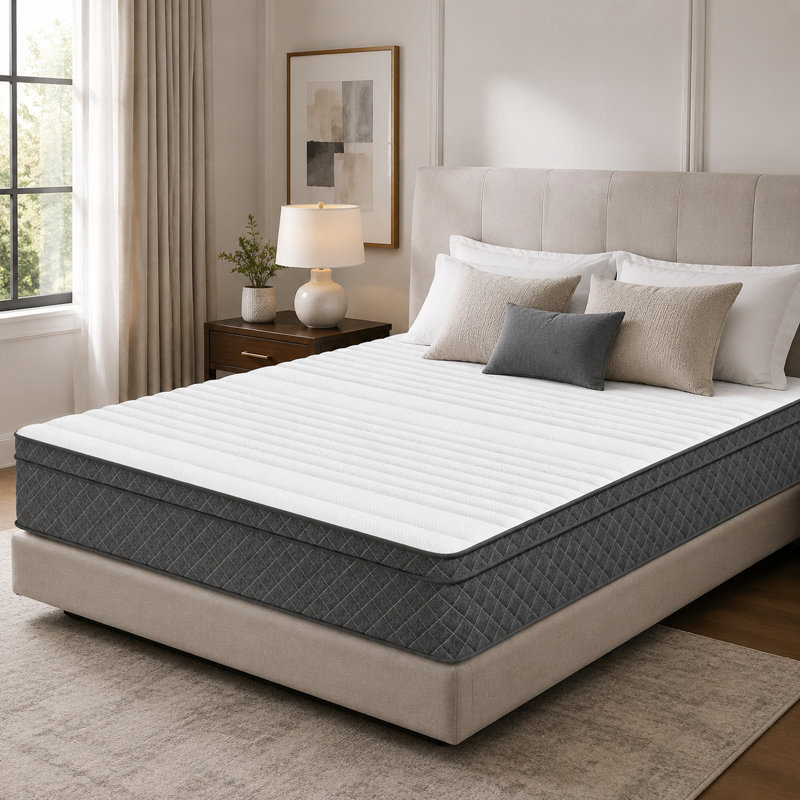 Silent, Independent-Pocket-Spring, Spine-Support Mattress—Breathable, Anti-Mite, And Designed For Ultimate Home Sleeping Comfort