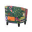 Angelice Multicoloured Patchwork Accent Tub Chair-75753049