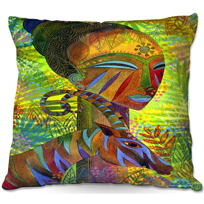 Couch African Queens Throw Pillow