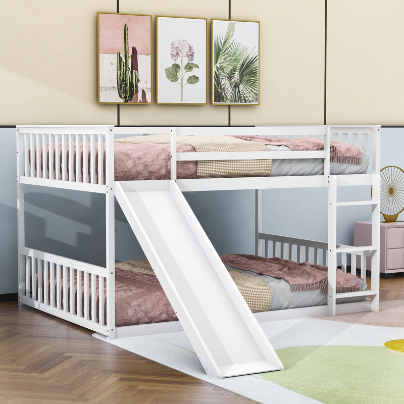 Farin Kids Full Over Full Bunk Bed, White