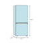 Bertazzoni 31.13'' W Bottom Freezer Refrigerator-2090969189