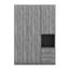 Rangement garde-robe en bois 2 portes pour chambre à coucher-1129339693