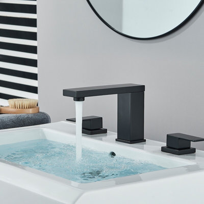 Widespread 2-handle Bathroom Faucet
