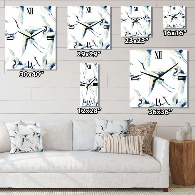 Horloge murale asiatique, Moyen