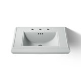 Memoirs® Rectangular Pedestal Bathroom Sink with Overflow