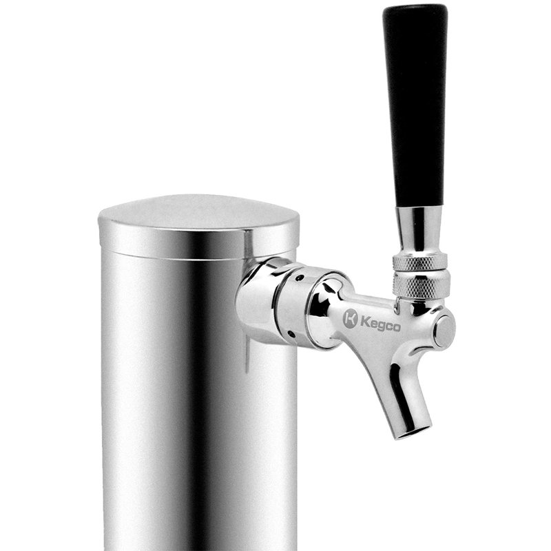 Kegco Stainless Steel Single Tap Conversion Kit with