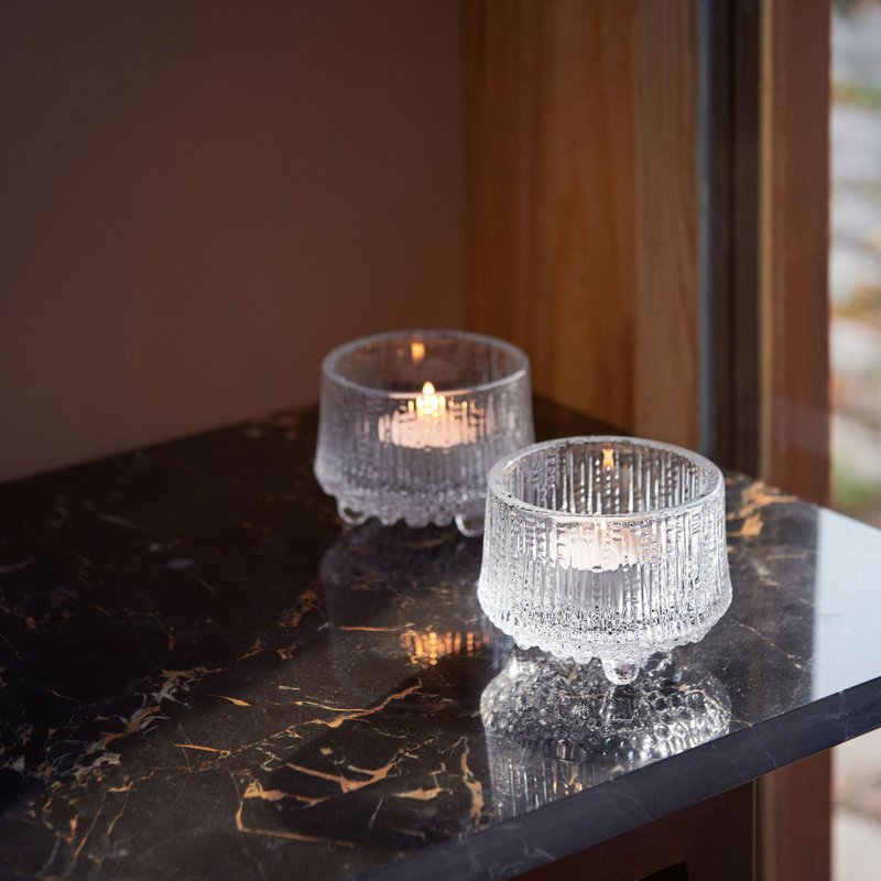 Ultima Thule Crystal Votive Holder, Clear