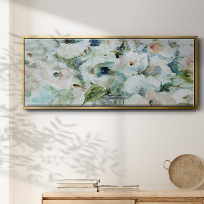 «Blooming Softly», toile encadrée