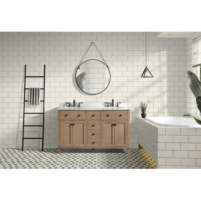 Annie 55'' Double Bathroom Vanity