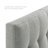 Lily Upholstered Fabric Headboard-114645075-114645082