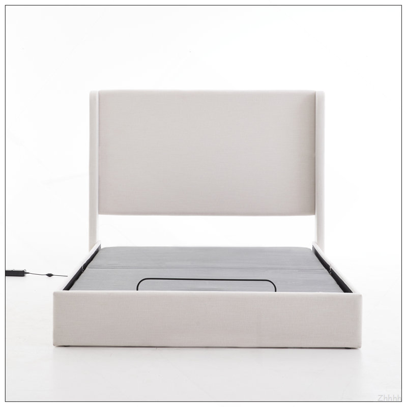 Base de lit réglable ergonomique Caron 4.0, base de lit réglable avec inclinaison de la tête et des pieds, base électrique avec télécommande sans fil, masseur