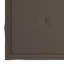 Chaise de patio empilable en teck avec coussin-1360054849-1407841660
