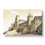 La Cite Citadel In Carcassonne France - Wrapped Canvas-56629785