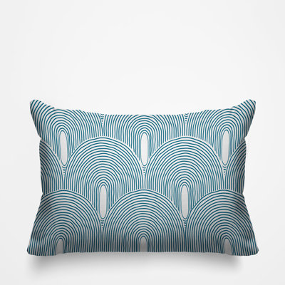 Limpo Starburst Outdoor Reversible Throw Pillow