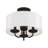 Sampson Linen Blend Semi Flush Mount-105759653