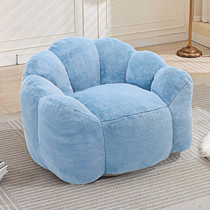 Fauteuil à billes Bean Bag Chair, Bleu