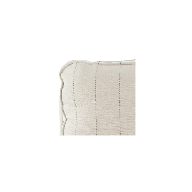 Fauteuil de chambre de 24 po de largeur, Lin 100% lin beige