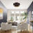 Hollenbeck 4 Light Black Extra Large Semi-Flush