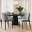  Linen Upholstered Parson Chair(Set of 4)-417065027