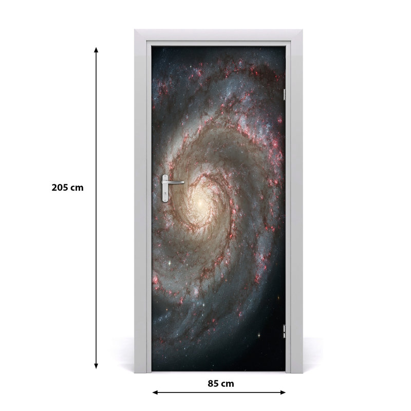 Nebula Door Decal