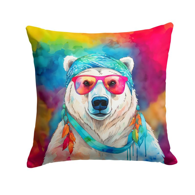 Coussin Hippie, H 18 po x l 18 po