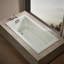 Tea-for-Two® 72" x 36" Soaking Bathtub-6954975