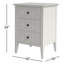 Table de chevet 3 tiroirs Jerry