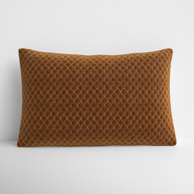 Ryans Embroidered Cotton Reversible Throw Pillow