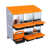 Orange 6 compartiments sans support