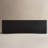 Gutierrez 47.24" W Fluted Arched Black Console Table for Behind Sofa Couch Entryway-554230019