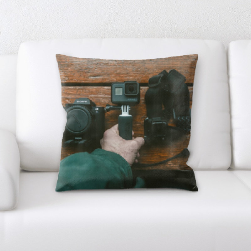 Coussin décoratif Go Pro