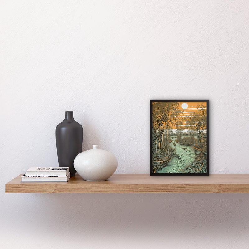 Emme Single Picture Frame Print