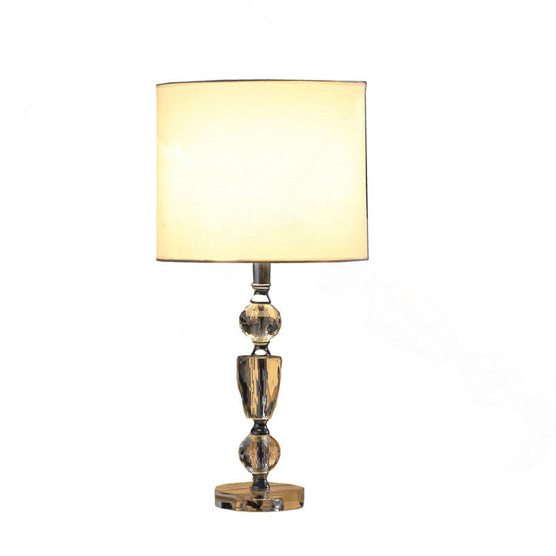 23.5" In Cale Cut-Crystal Modern Table Lamp