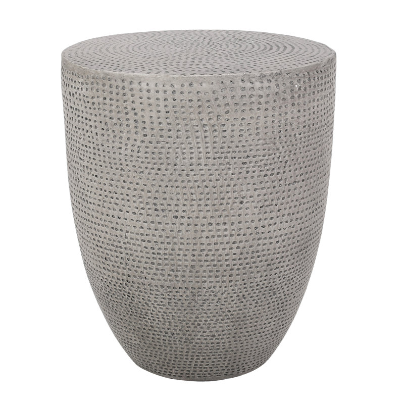 Outdoor Lightweight Concrete Side Table