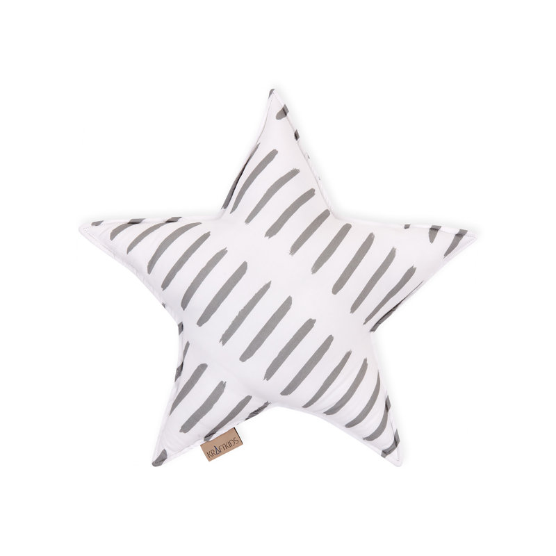 Graue Striche Striped Novelty Cushion