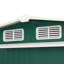 Garden Shed with Sliding Doors 386x131x178 cm Steel-1109131219