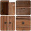 Solid Wood Rectangle Accent Cabinet-78035821