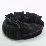 Chenille Oversized Armchair