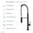 Chalet Single Handle, Pull-Down Kitchen Faucet-53215319