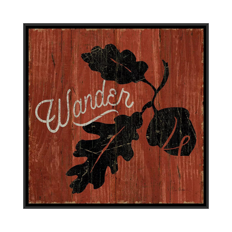 Lake Lodge, impression sur toile tendue, H 18 po x l 18 po x P 1,5 po, Toile encadrée noire, Pas de tapis