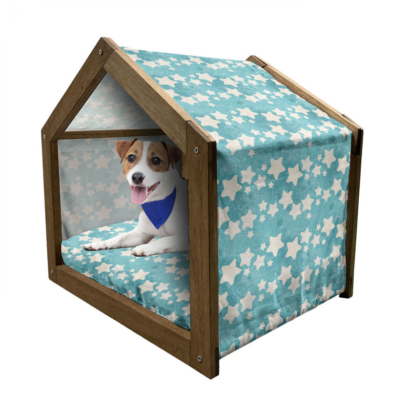 Niche en bois pour chien, H 22,44 po x l 23,62 po x P 17,72 po